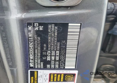 2024 Mercedes-Benz Gle Coupe Amg 53 4Matic из США, поврежденный, VIN 4JGFD6BB5RB014134